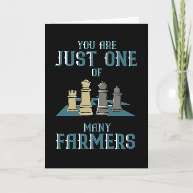 Carte Jeu d'échecs (Devant)