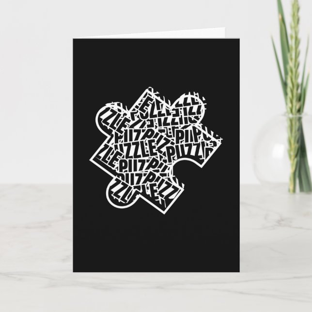 Carte Jeu d'Hobby de Puzzle Puzzle (Devant)