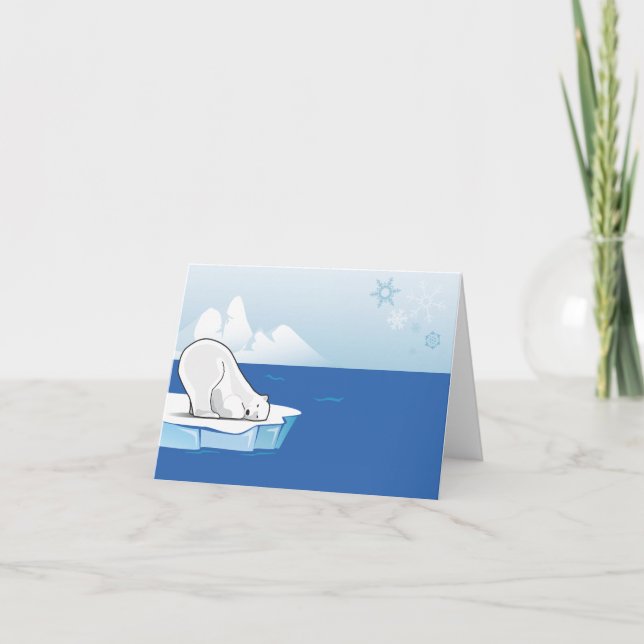 Carte Jeu d'ours blanc (Devant)