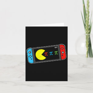 Carte Jeu Pi Day Gamer Prof de Maths Enfants Garçons Hom