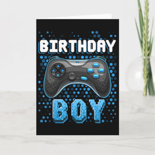Carte Jeu vidéo de Birthday Boy