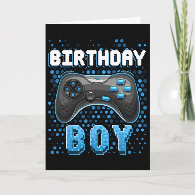 Carte Jeu vidéo de Birthday Boy (Devant)