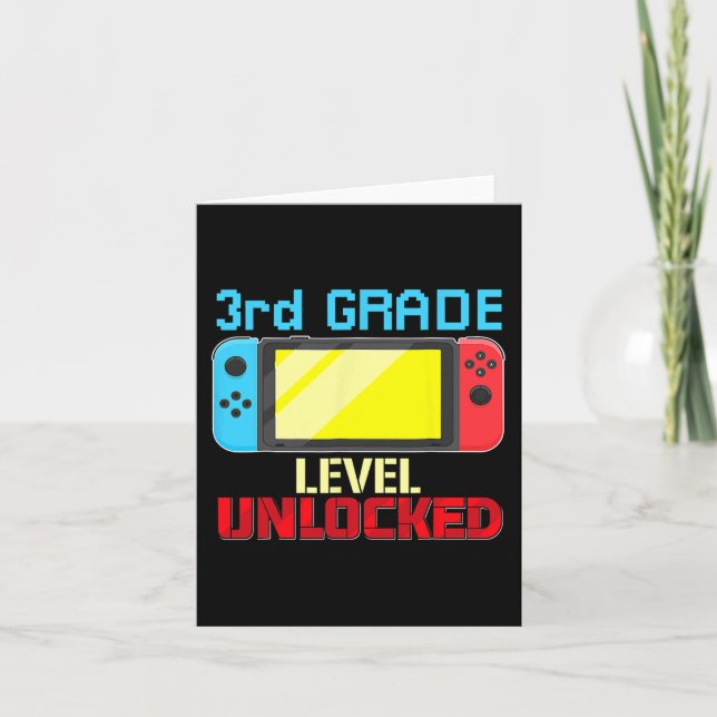 Carte Jeu vidéo de niveau 3rd (Devant)
