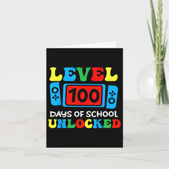 Carte Jeu Vidéo Étudiants Enseignants 100 Jours De L'Éco (Devant)