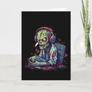 Carte Jeu Zombie Halloween Costume Jeu vidéo jeu C