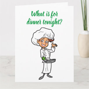 CARTE JEUX ANNIVERSAIRE À MA FAVORITE **COOK**