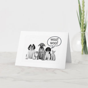 CARTE JEUX ANNIVERSAIRE À NOTRE FAVORITE **VÉTÉRINAIRE**