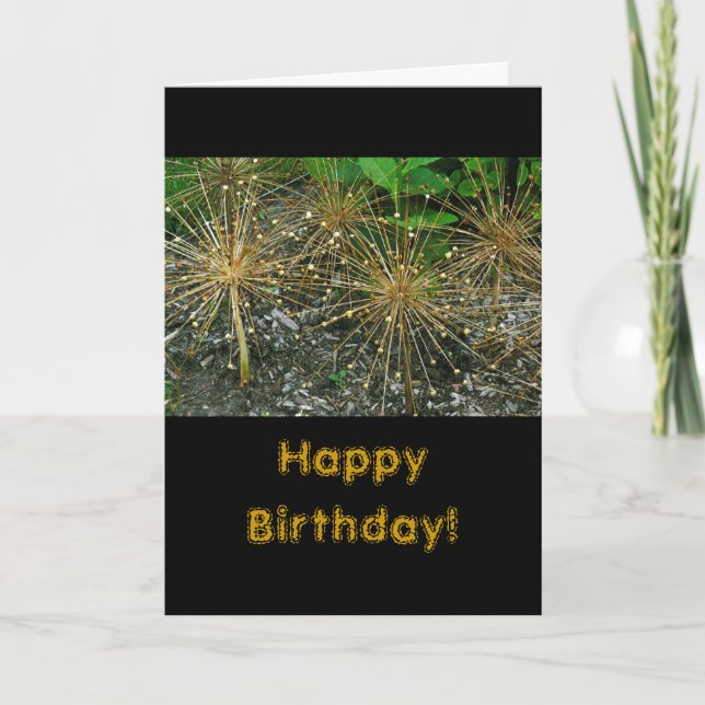 CARTE "JEUX ANNIVERSAIRE/FLORALE/PHOTOG (Devant)