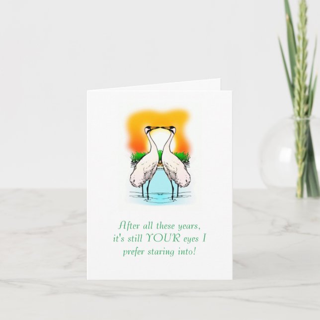 CARTE JEUX ANNIVERSAIRE/"TOUJOURS VOS YEUX JE PRÉFÈRE RE (Devant)