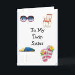CARTE JEUX ANNIVERSAIRE TWIN SISTER<br><div class="desc">Quel plaisir cette carte sera-t-elle d'envoyer à VOTRE SOEUR TWIN ! Mettez un sourire sur son visage aujourd'hui :)</div>