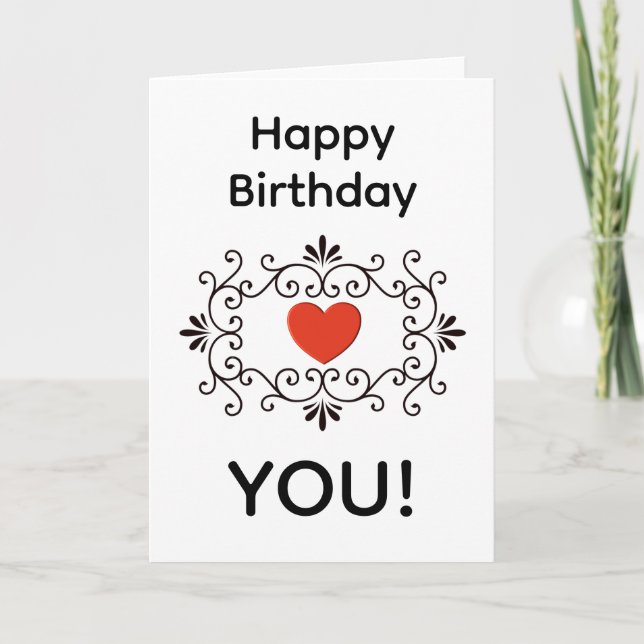CARTE JEUX ANNIVERSAIRE, VOUS (Devant)