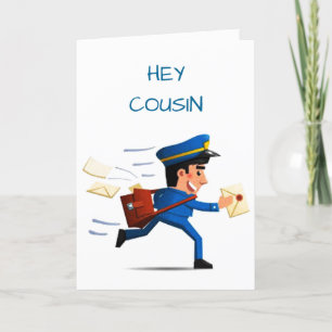 CARTE ***JEUX COUSIN D'ANNIVERSAIRE***