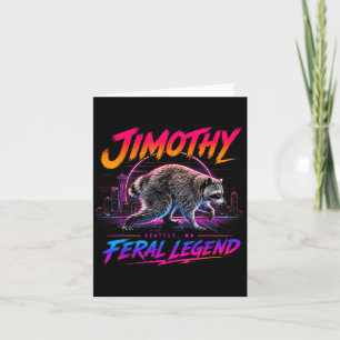 Carte Jimothy Fvibesl Légende Seattle Wa Raton Laveur