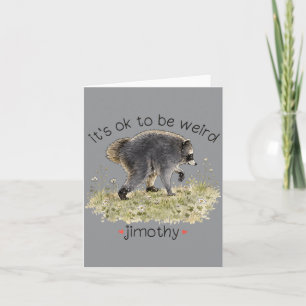 Carte Jimothy Raton Lave Sauvage Seattle Être Bizarre