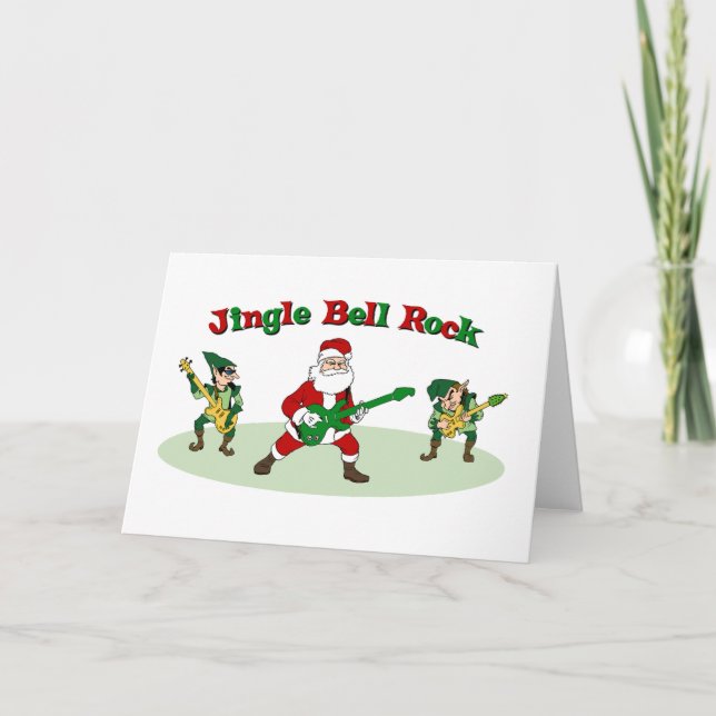 Carte Jingle Bell Rock (Devant)