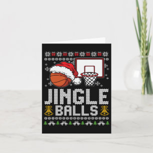 Carte Jingle Bylls Ugly Christmas Pyjama Cool Sport X-ma