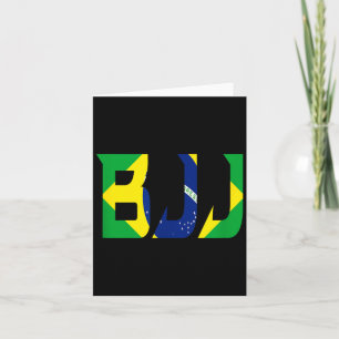 Carte Jiu Jitsu Brésilien BJJ