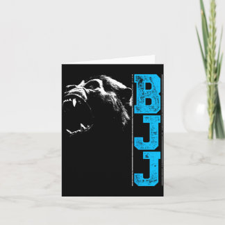 Carte Jiu Jitsu Brésilien BJJ Jiu Jitsu Guerilla Gorille