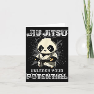 Carte Jiu Jitsu Brésilien MMA et Grappling BJJ Panda
