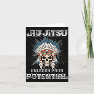 Carte Jiu Jitsu Brésilien MMA et Grappling BJJ squelette