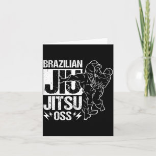 Carte Jiu-Jitsu brésilien OSS Jiu-Jitsu brésilien BJJ