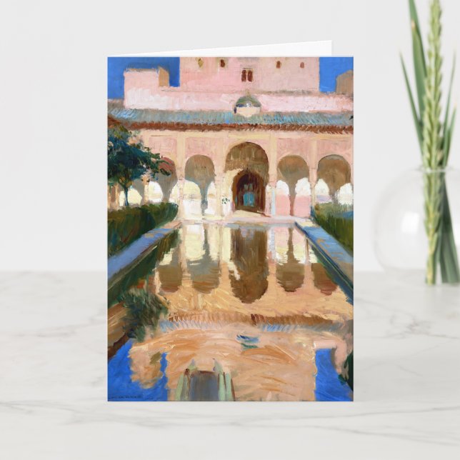 Carte Joaquin Sorolla y Bastida Hall des Ambassadeurs, (Devant)