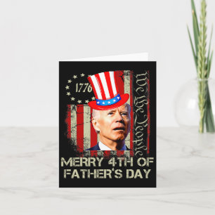 Carte Joe Biden drôle Bonne fête des pères T-shirts 4