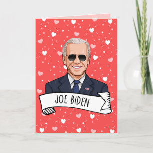 Carte Joe Biden Saint-Valentin