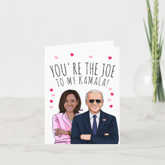 Carte Joe Biden Saint-Valentin : Vous êtes le Joe à mon