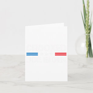 Carte Joe Biden Trump Citation Appelée Joe Biden Crooked