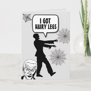 CARTE JOE BIDEN ZOMBIE DRÔLE POUR HALLOWEEN