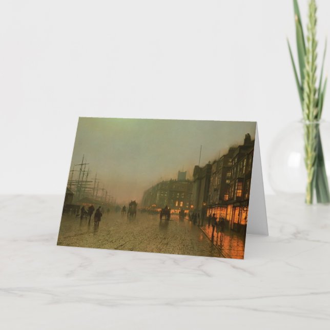 Carte John Atkinson Grimshaw- Liverpool de Wapping (Devant)