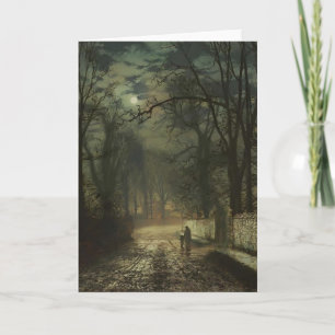Carte John Atkinson Grimshaw - Une voie lune