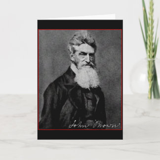 Carte John Brown Abolitionniste Histoire Américaine Anti