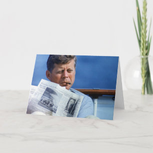 Carte John F. Kennedy Fumage