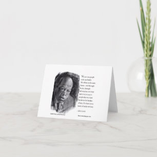 Carte John Lewis & Citation Portrait Belle 