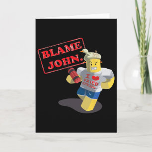 Carte John Shedletsky J'aime le poulet frit Je suis la n