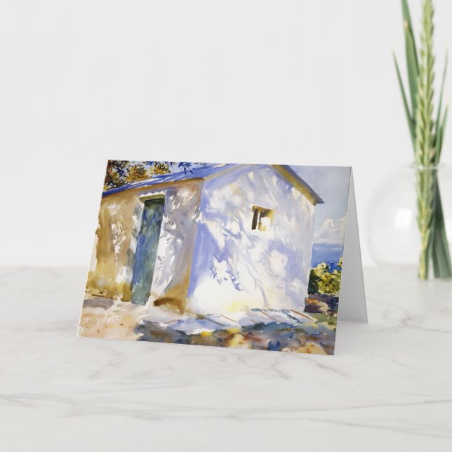 Carte John Singer Sargent- Corfu : Lumières et ombres (Devant)