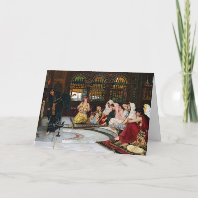 Carte John William Waterhouse Consulting l'Oracle (Devant)