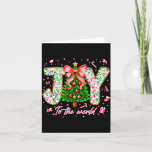 Carte Joie au monde Pjs chrétien Jésus de Noël femmes Gi