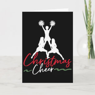 Carte Joie Cheerleading Noël Joie de Noël _1