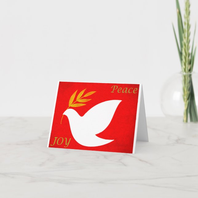 Carte Joie et paix (Devant)