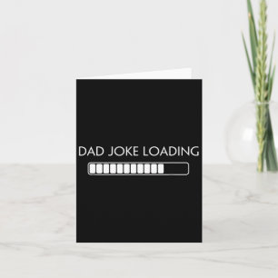 Carte Joke Funny Papa Joke Chargement Fête des pères Che