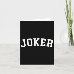 Carte Joker 