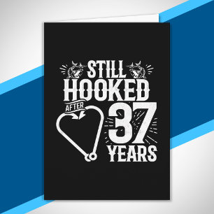 Carte Joli 37e anniversaire de mariage pour couples mari