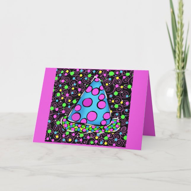 CARTE JOLI ANNIVERSAIRE (Devant)