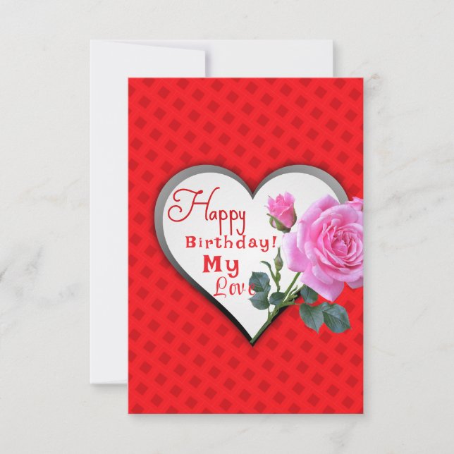 Carte joli anniversaire (Devant)