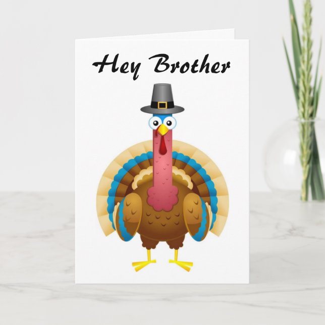 CARTE JOLI ANNIVERSAIRE À MON **FRÈRE** (Devant)