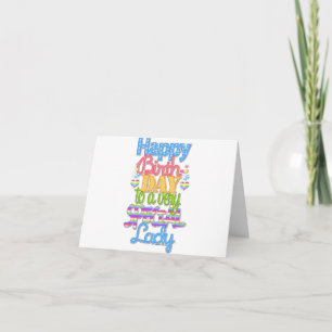 CARTE *JOLI ANNIVERSAIRE* PERSONNE NE FAIT "BEAU" COMME