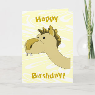 Carte Joli Camel Cartoon. Anniversaire